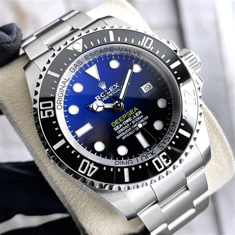 rolex deepsea dweller blue dial|rolex deepsea.